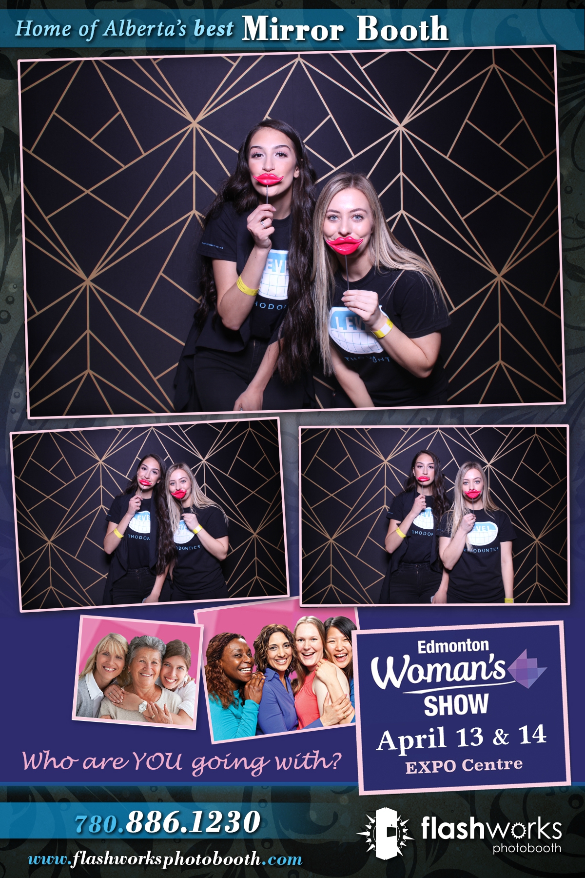 Spring Edmonton Woman's Show 2019 | View more photos from the event at gallery.flashworksphotobooth.com/u/FlashworksPhotoboothInc/Spring-Edmonton-Womans-Show-2019